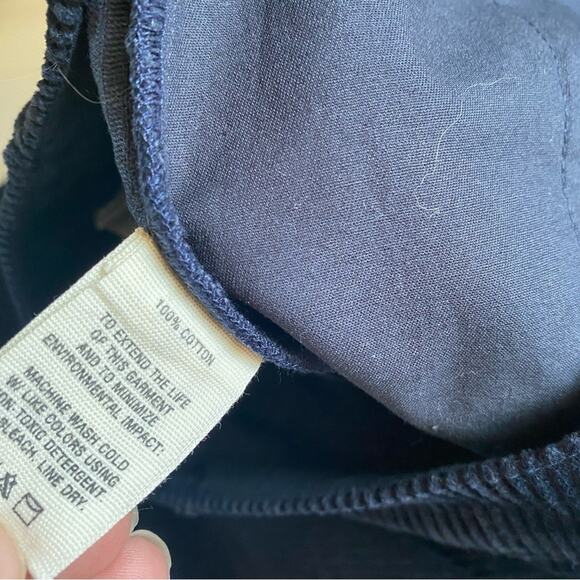 Tuckernuck Alex‎ Mill Boy Pant in Rugged Corduroy Navy blue high rise - Picture 7 of 8